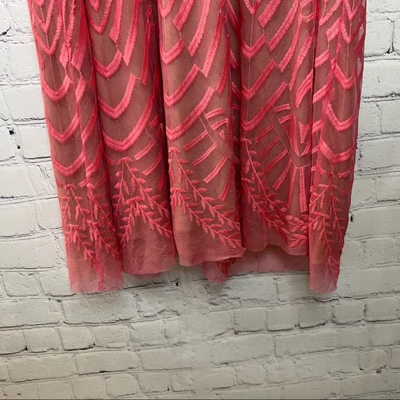 Rebel Wilson x Angels Embroidered Mesh Empire Waist Dress Confetti Size 1X NWT - Picture 10 of 13